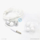 Tai nghe 3.5 1,2 mét BOROFONE BM66 màu bạc bao test 1 tuần