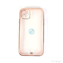 ỐP LƯNG ĐIỆN THOẠI IPHONE 11 6.1 LIKGUS DẺO TRONG VIỀN VÀNG