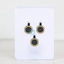 BẢO VỆ CAMERA (GOLD) ĐT IPHONE 11 PRO/11 PRO MAX/12 PRO 3 MẮT (KIM TUYẾN)