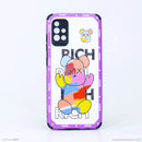 Ốp lưng SAMSUNG A51 IMD hình chống sốc vải sọc