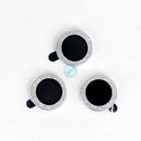 BẢO VỆ CAMERA (BẠC) ĐT IPHONE 12 PRO MAX 3 MẮT (KIM TUYẾN)