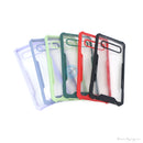 Ốp lưng SAMSUNG S10 chống sốc trong viền màu