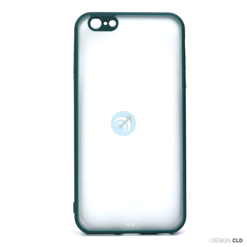 ỐP LƯNG ĐT IPHONE 6+/6S+ (NHÁM HÌNH VIỀN MÀU SPACE HỘP)