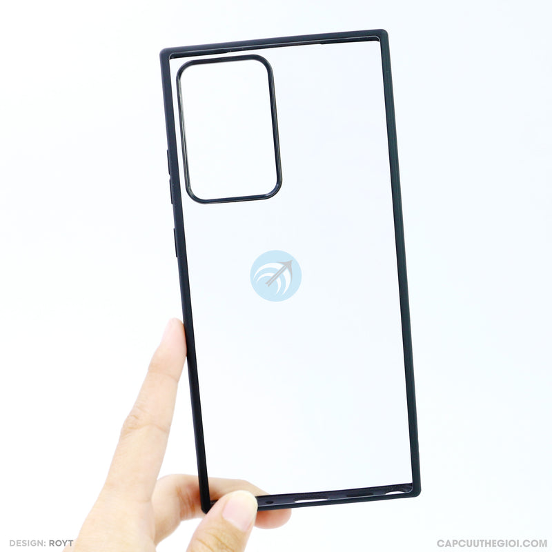 Ốp lưng SAMSUNG NOTE 20 ULTRA trong viền đen LIKGUS