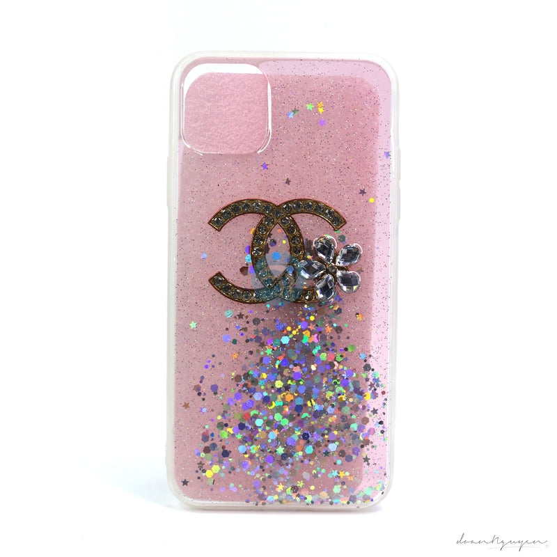 ỐP LƯNG IPHONE 11 PRO MAX ( KIM TUYẾN CHANEL)