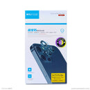 Bảo vệ camera màu xanh IPHONE 12 PRO MAX KUZOOM 3 mắt (TITAN ĐÍNH ĐÁ)