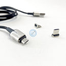 CÁP SẠC ĐIỆN THOẠI NAM CHÂM 3 ĐẦU USB A TO LIGHTNING - TYPE C - MICRO BASEUS (TZCAXC-A01)