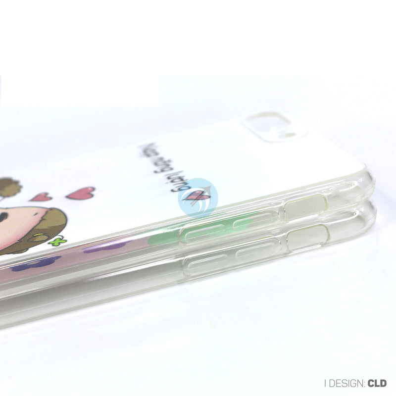 ỐP LƯNG IPHONE 7+/ 8+ ( DẺO TRONG IN HÌNH)