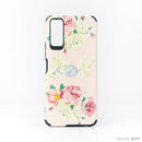 Ốp lưng VIVO Y12S IMD da chống sốc hình hoa