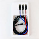 Cáp sạc 3 IN 1 usb A to lightning + type C + micro BASEUS (CAMLT-BSY) bh03t điều kiện còn đủ bao bì