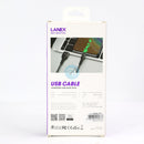 CÁP SẠC NHANH ĐT USB A TO MICRO 25CM LANEX LTC-N12M BH01T