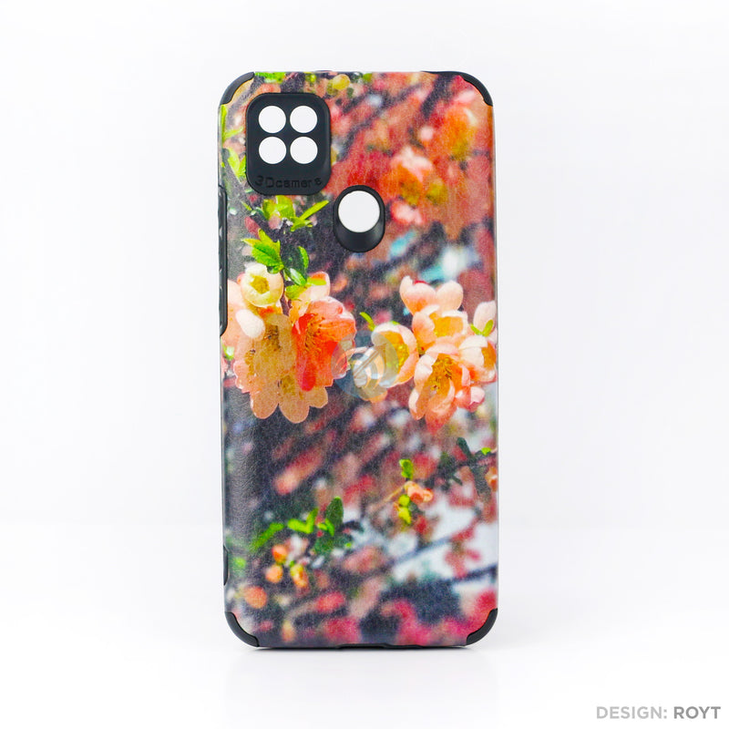 Ốp lưng XIAOMI REDMI 9C IMD da chống sốc hình hoa