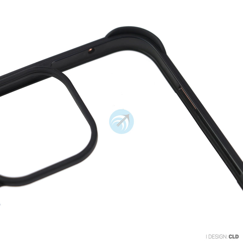 Ốp lưng IPHONE 13 PRO MAX trong viền nhôm SULADA