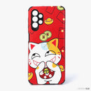 Ốp lưng SAMSUNG A32 5G dẻo hình mèo thần tài