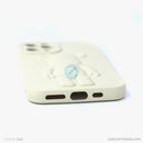 ỐP lưng IPHONE 11 PRO 5.8 hình nổi gấu đứng màu kem