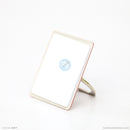 Nhẫn dán lưng điện thoại nhựa màu hồng