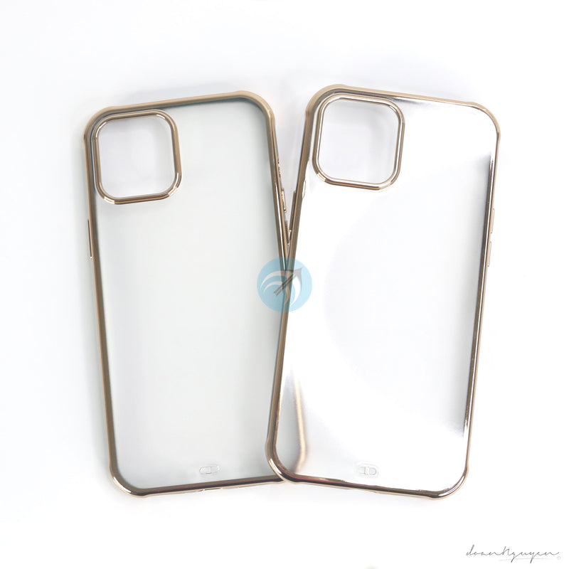 ỐP LƯNG IPHONE 12 PRO MAX CỨNG NHÁM VIỀN SI CHỐNG SỐC OVOSE