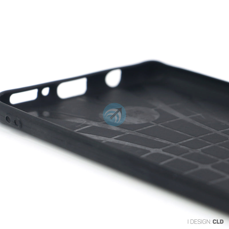 ỐP LƯNG DA ĐIỆN THOẠI SAMSUNG S10 AUTO DẺO ĐEN