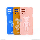 Ốp lưng SAMSUNG A12 dẻo màu hình gấu nổi