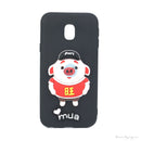 ỐP LƯNG SAMSUNG J3 PRO (THÚ NỔI KUTE)