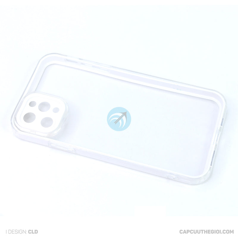 Ốp lưng IPHONE 11 PRO MAX trong tách viền màu