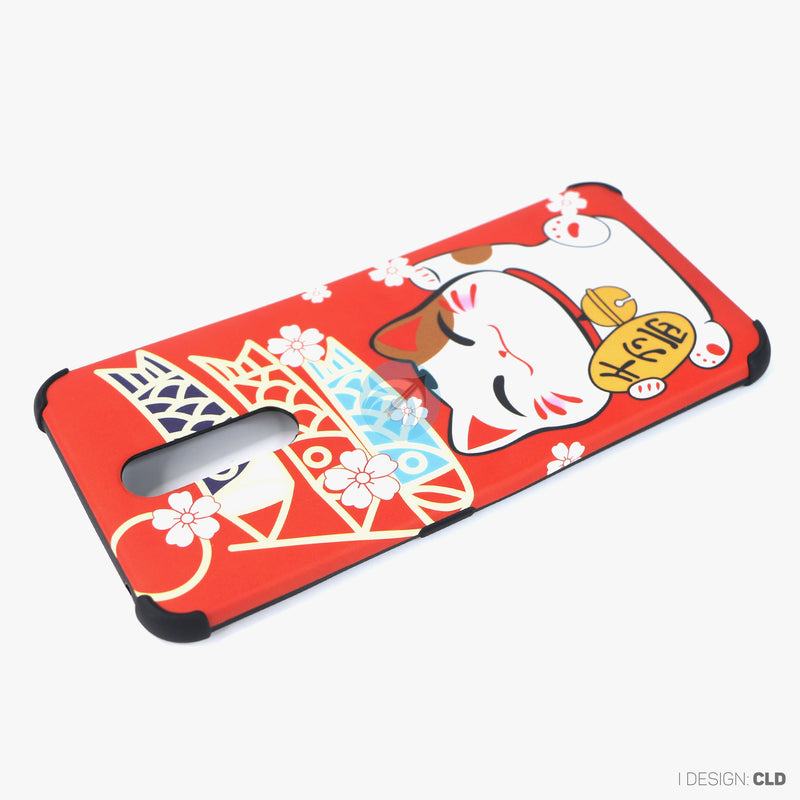 Ốp lưng OPPO F11 hình mèo thần tài nhựa cứng