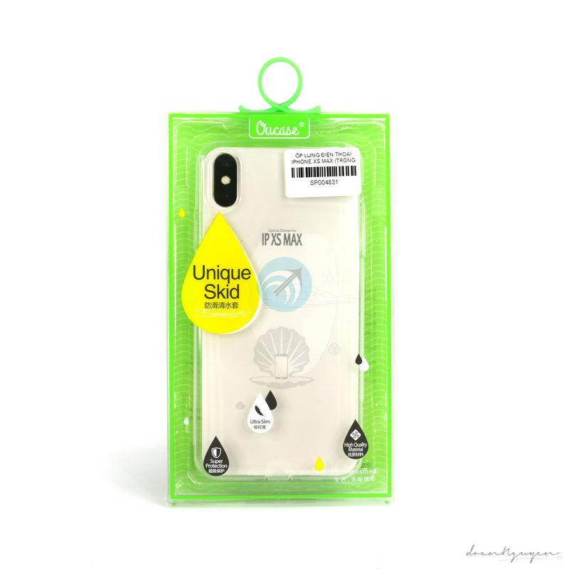 ỐP LƯNG ĐIỆN THOẠI IPHONE XS MAX (TRONG SUỐT)