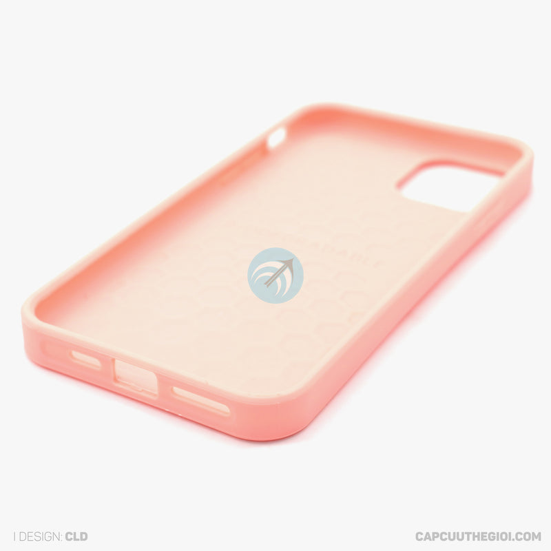 Ốp lưng IPHONE 11 PRO MAX UAG silicon chống bẩn màu hồng