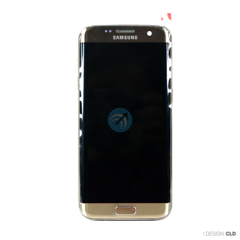 Màn hình điện thoại SAMSUNG S7 EDGE màu gold