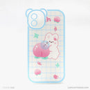 Ốp lưng IPHONE 11 6.1 lưng trong in hình cute có tai mèo