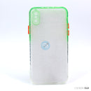 ỐP LƯNG ĐT IPHONE X/ XS ( LƯNG TRONG CỨNG VIỀN 2 MÀU)