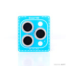 Bảo vệ mặt camera IPHONE 13 PRO/13 PRO MAX kim tuyến, màu bạc KUZ00M