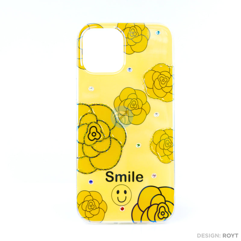 Ốp lưng IPHONE 12 PRO MAX hình viền dẻo gắn đá