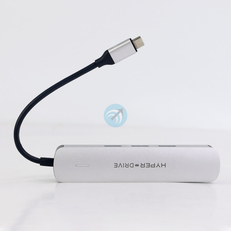CỔNG CHUYỂN HYPERDRIVE HDMI 4K 6 in 1 USB-C HUB (HD233B - SILVER) BH12T
