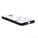 ỐP LƯNG ĐIỆN THOẠI SAMSUNG J2 PRO 2018 NHÁM HÌNH VIỀN MÀU