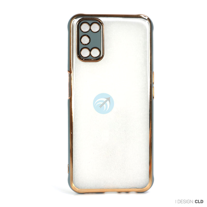 ỐP LƯNG ĐT OPPO A52 (TRONG SI VIỀN MÀU)
