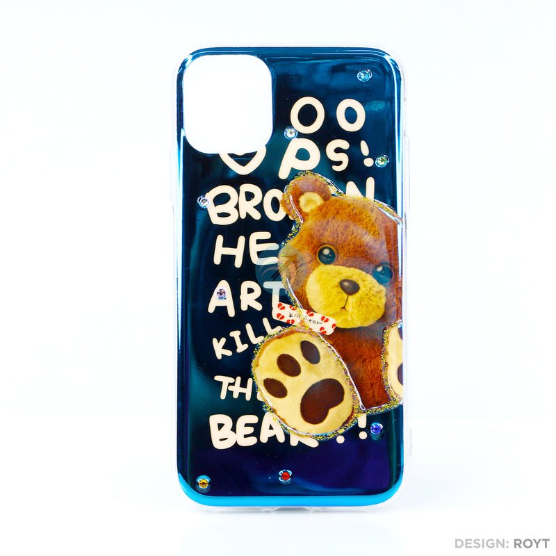 Ốp lưng IPHONE 11 hình viền dẻo gắn đá