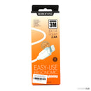 Cáp sạc usb A to lightning 2.4A, 3 mét BOROFONE BX14 bao test 7 ngày