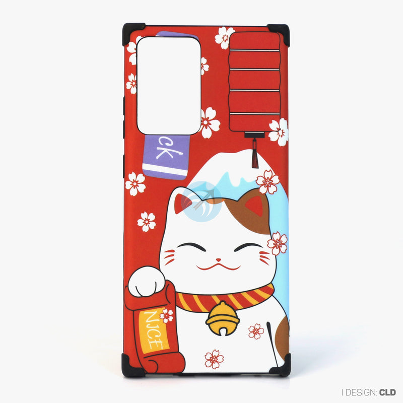 Ốp lưng SAMSUNG NOTE 20+ hình mèo thần tài nhựa cứng