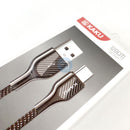 Cáp Sạc Điện Thoại Type C KAKU Dây Dù 1M2 KSC-112