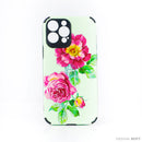 Ốp lưng IPHONE 13 PRO MAX IMD da chống sốc hình hoa