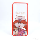 ỐP LƯNG ĐIỆN THOẠI SAMSUNG A70 NHÁM HÌNH VIỀN MÀU