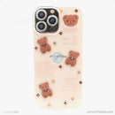 Ốp lưng IPHONE 13 PRO MAX trong in hình bảo vệ camera kim tuyến bạc