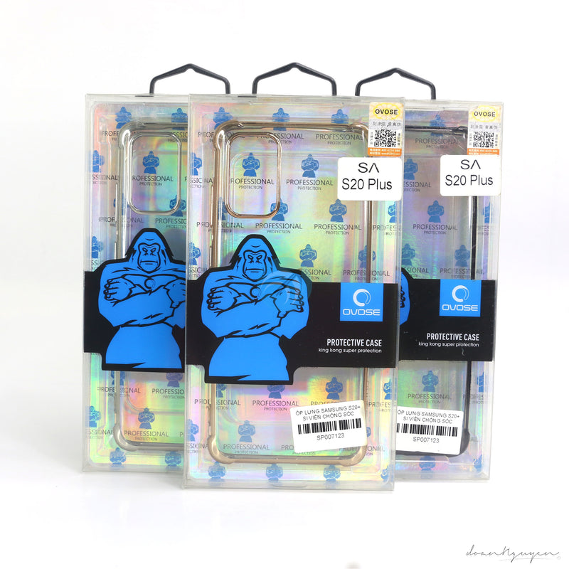 ỐP LƯNG SAMSUNG S20+ SI VIỀN CHỐNG SỐC