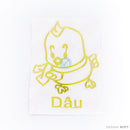 Miếng dán điện thoại 12 con giáp/ hình