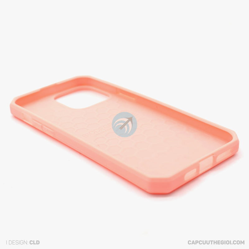 Ốp lưng IPHONE 13 PRO MAX UAG silicon chống bẩn màu hồng