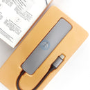 Cổng chuyển HYPERDRIVE BAR 6 in 1 usb-c hub gray (HD 22E-GRAY) bh12t