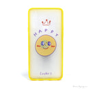 ỐP LƯNG ĐIỆN THOẠI SAMSUNG A20S NHÁM HÌNH VIỀN MÀU