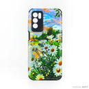 Ốp lưng OPPO A16 IMD da chống sốc hình hoa