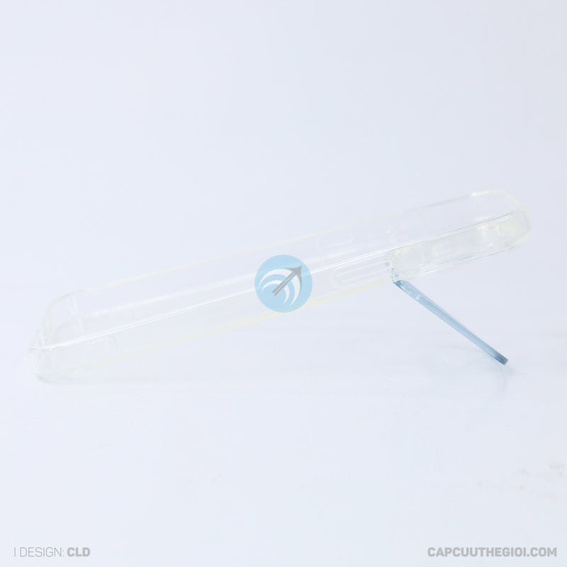 Ốp lưng IPHONE 13 PRO MAX trong viền camera màu xanh biển REALSKY